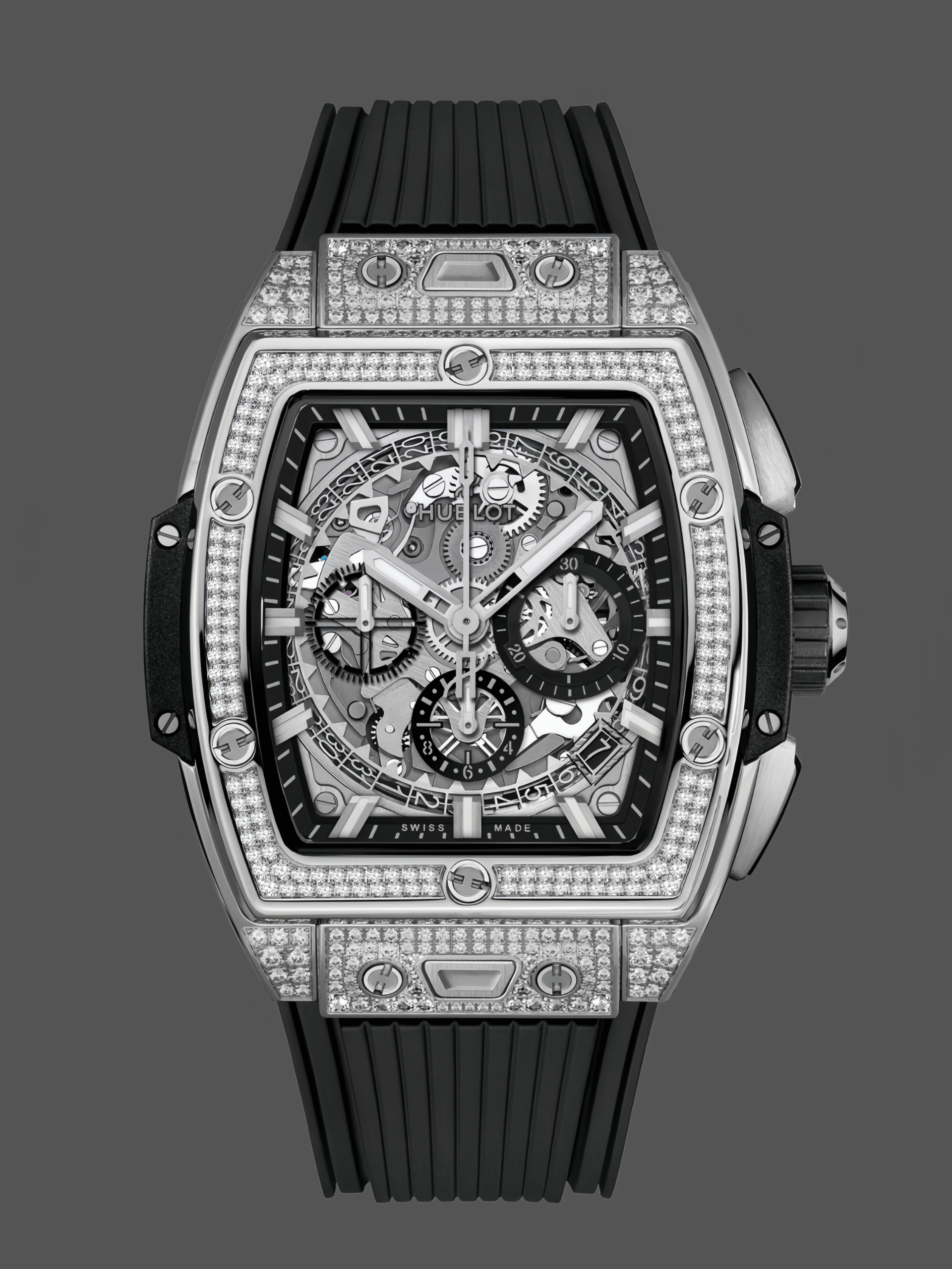Hublot Spirit of Big Bang Titanium PavÃ© 42 mm 642.NX.0170.RX.1704