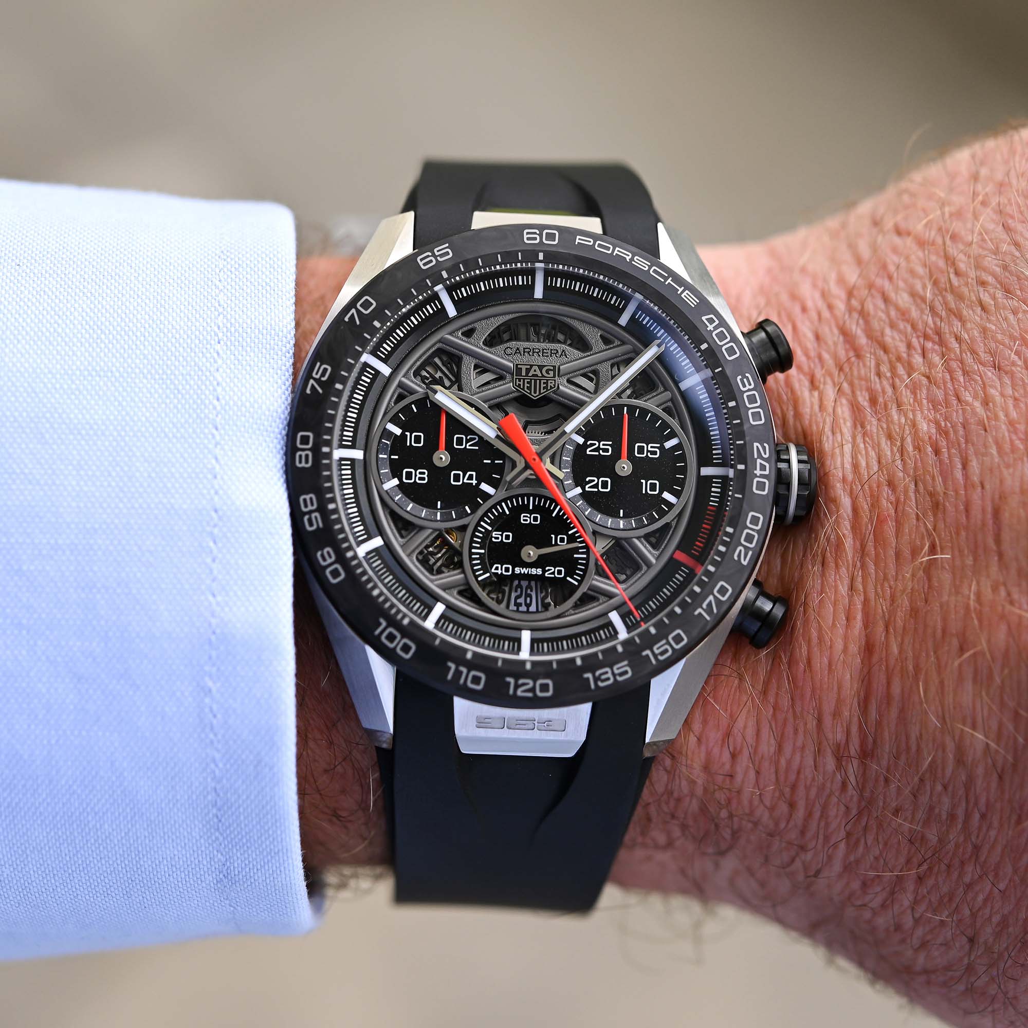 Tag Heuer Carrera Chronograph Porsche X Porsche 963 Limited Edition CBU2010 - Image 4