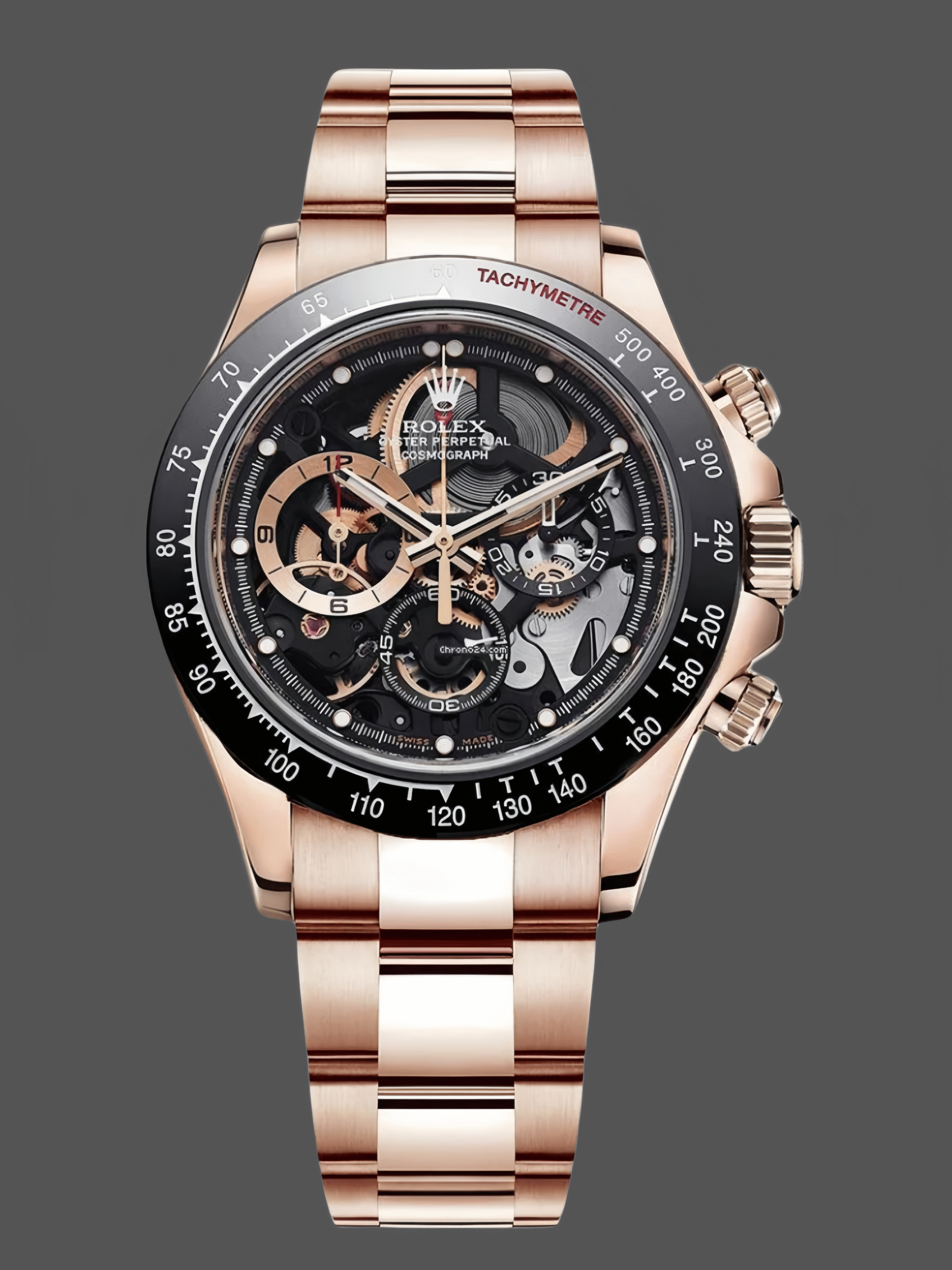 Rolex Daytona 116520 Artisans de GenÃƒÂ¨ve Skeleton Dial Steel Bracelet Steel Case Replicas