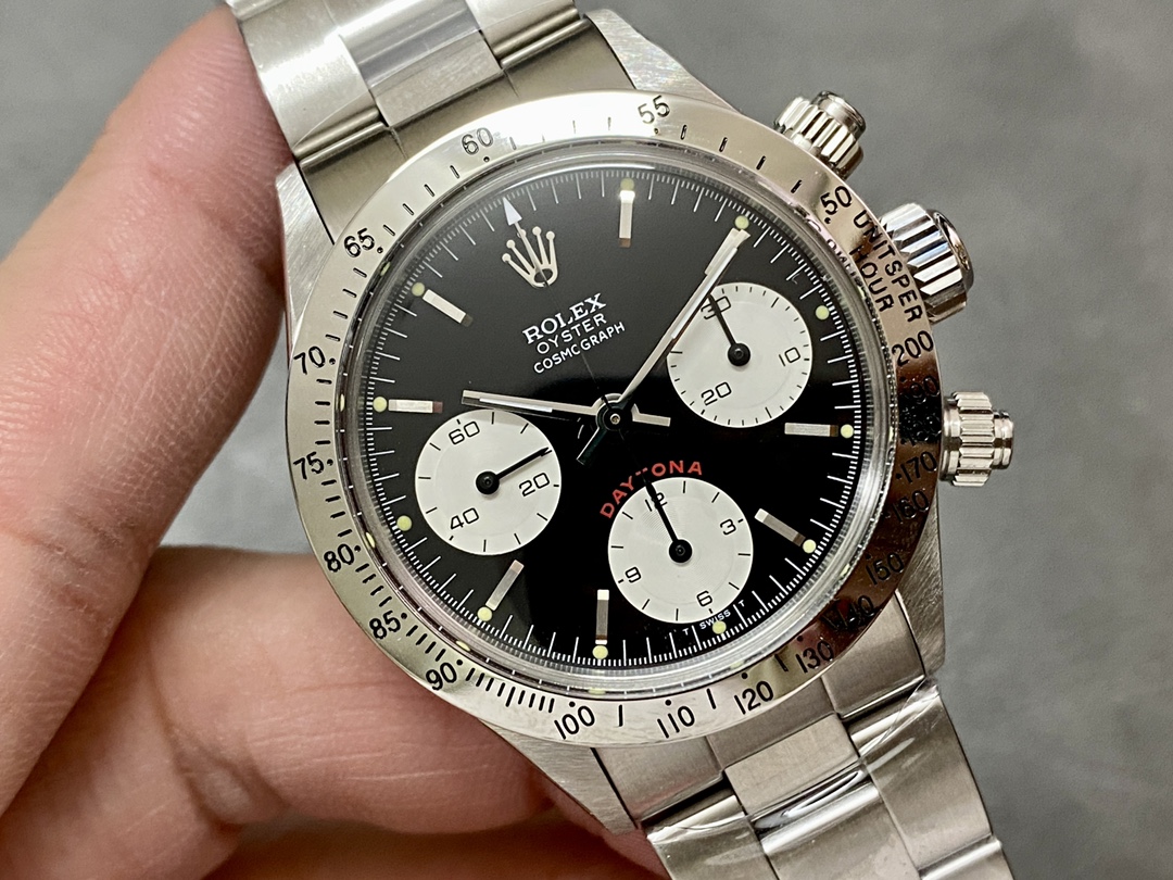 Rolex Daytona 6265 Black Sigma Big Red Vintage - Image 3