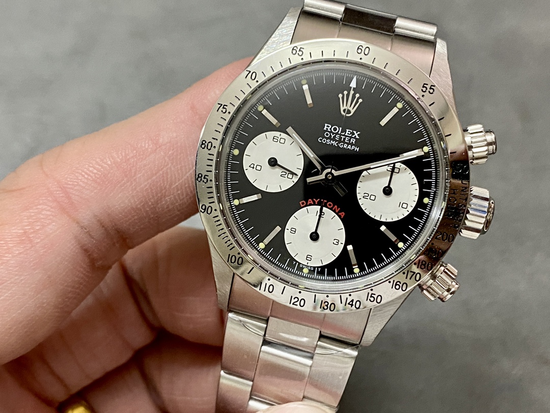 Rolex Daytona 6265 Black Sigma Big Red Vintage - Image 4