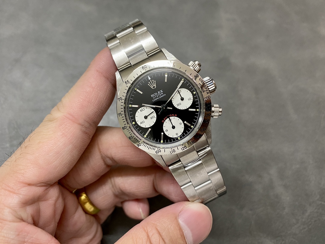 Rolex Daytona 6265 Black Sigma Big Red Vintage - Image 5