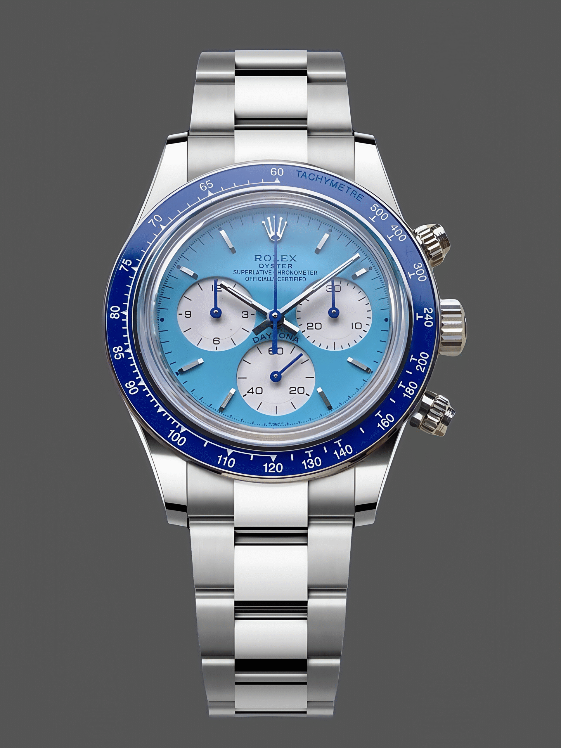 Rolex Daytona Artisans de GenÃƒÂ¨ve Customized 40mm Blue Dial Mens Watch