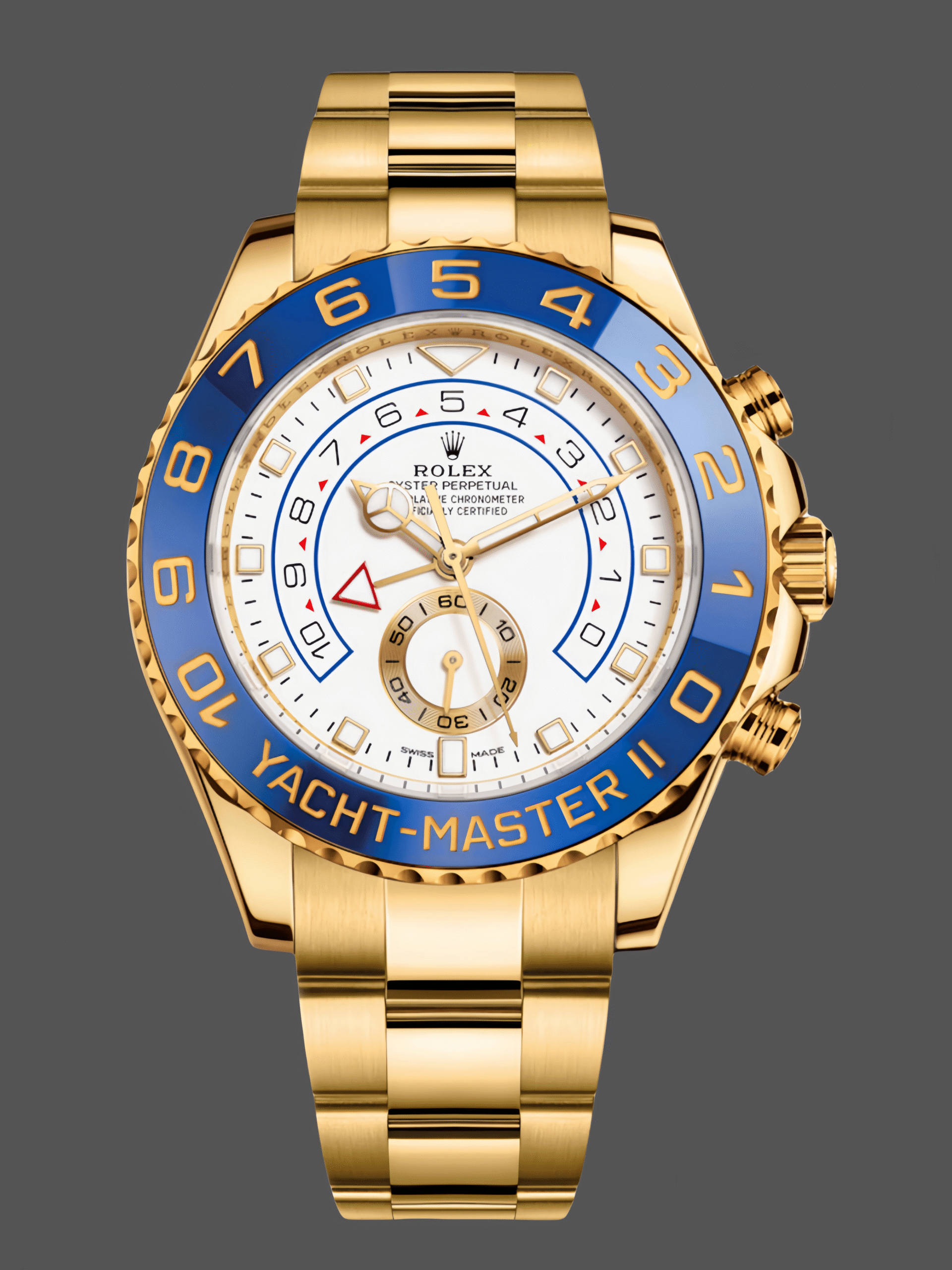 Rolex Yacht-Master II 116688 White Dial 44mm Mens replica watch